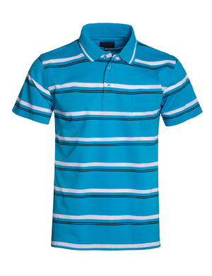 BASIC STRIPE POLO T-SHIRTS NEMT346 