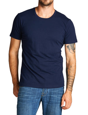 BASIC WIGHT U-NECK LINE SHORT SLEEVE T-SHIRTS NEMT80 