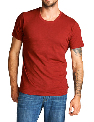 BASIC WIGHT U-NECK LINE SHORT SLEEVE T-SHIRTS NEMT82 