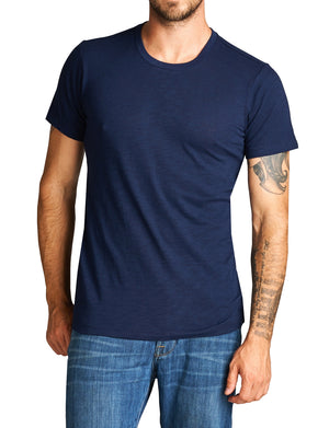 BASIC WIGHT U-NECK LINE SHORT SLEEVE T-SHIRTS NEMT82 