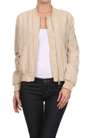 BASIC QUILTED STYLES BOMBER JACKET COAT NEWBJ07 