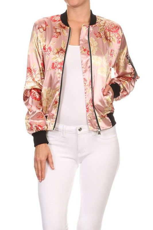 BASIC QUILTED STYLES BOMBER JACKET COAT NEWBJ10