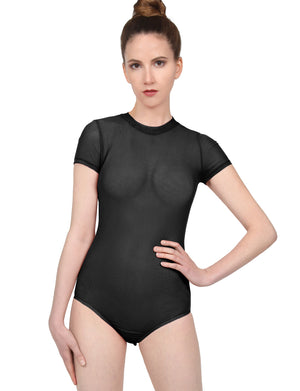 LIGHT WEIGHT BASIC STRETCH FITTED BODYSUIT NEWBS30 