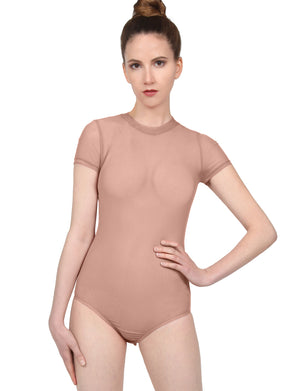 LIGHT WEIGHT BASIC STRETCH FITTED BODYSUIT NEWBS30 