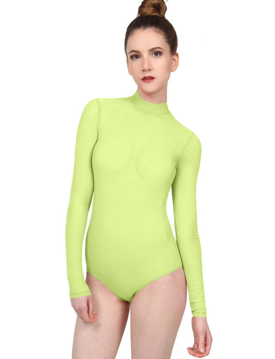 LIGHT WEIGHT BASIC STRETCH FITTED BODYSUIT NEWBS31 PLUS
