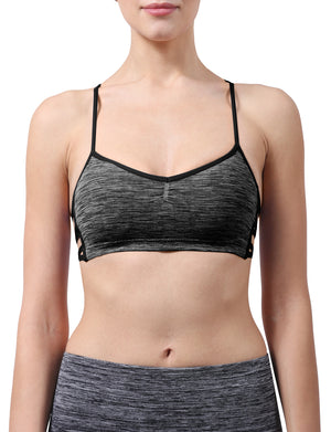 LIGHT WEIGHT FUNCTIONAL SEAMLESS COMFORT STRAP OPEN BACK BRA NEWBT10 