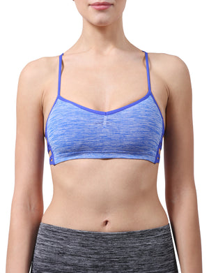 LIGHT WEIGHT FUNCTIONAL SEAMLESS COMFORT STRAP OPEN BACK BRA NEWBT10 