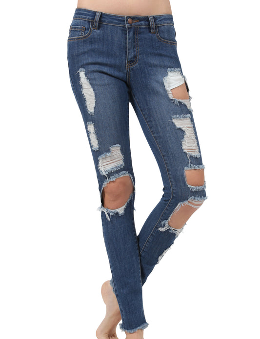 LIGHT WEIGHT STRETCHY SKINNY JEANS NEWDP03