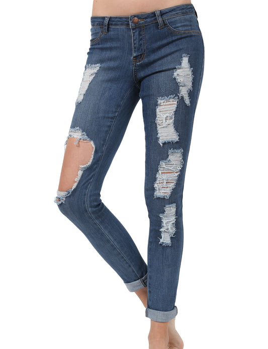 LIGHT WEIGHT STRETCHY SKINNY JEANS NEWDP04