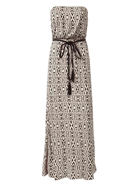 TUBE MAXI DRESS WITH BELT NEWDR03