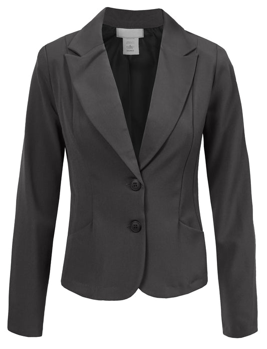 FITTED CLASSIC OFFICE BLAZER JACKET NEWJ04