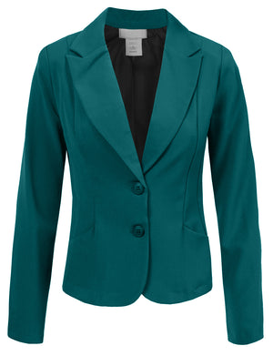 FITTED CLASSIC OFFICE BLAZER JACKET NEWJ04 