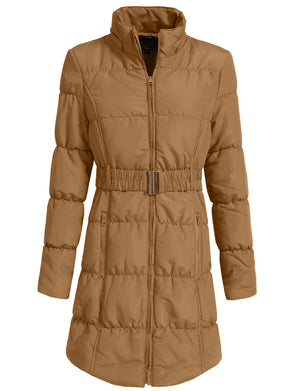 LIGHT WEIGHT QUILTED LONG JACKET NEWJ1134 