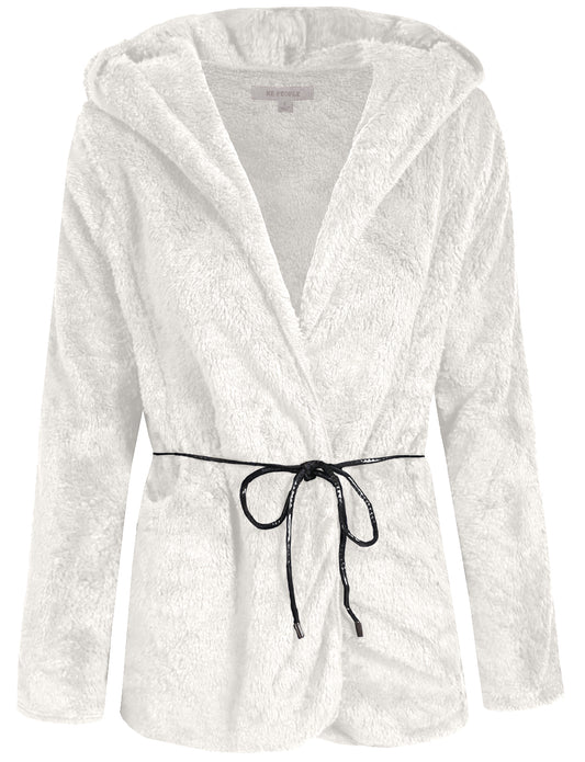 LIGHT WEIGHT FLEECE HOODIE JACKET NEWJ141