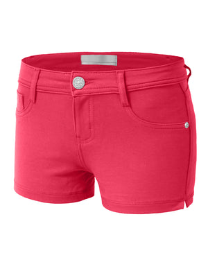 BASIC CASUAL STRETCHY SHORTS PANTS NEWP09 