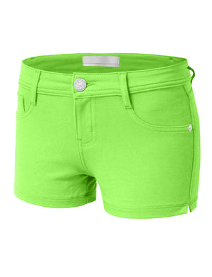 BASIC CASUAL STRETCHY SHORTS PANTS NEWP09 