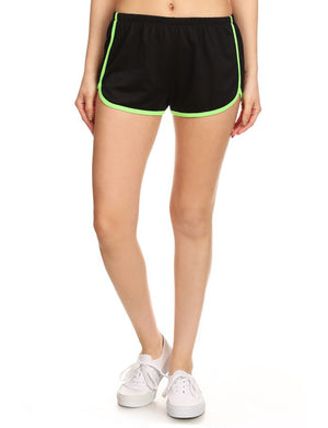 LIGHT WEIGHT TERRY TRACK SHORTS WITH ELASTIC WAISTBAND NEWP34 