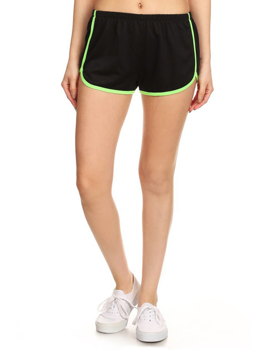 LIGHT WEIGHT TERRY TRACK SHORTS WITH ELASTIC WAISTBAND NEWP34 PLUS