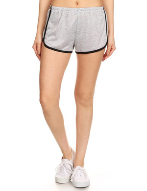 LIGHT WEIGHT TERRY TRACK SHORTS WITH ELASTIC WAISTBAND NEWP34 PLUS