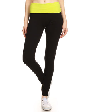 HIGH WAISTED SPORTS/YOGA FITNESS LONG LEGGINGS NEWP38 PLUS