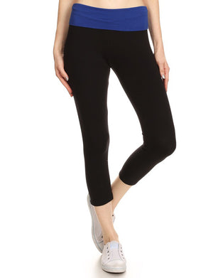 HIGH WAISTED SPORTS/YOGA FITNESS CAPRI LEGGINGS NEWP39 