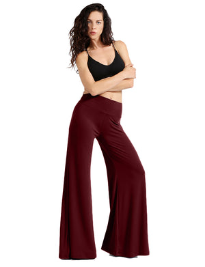 HIGH WAIST BASIC PALAZZO PANTS NEWP52 