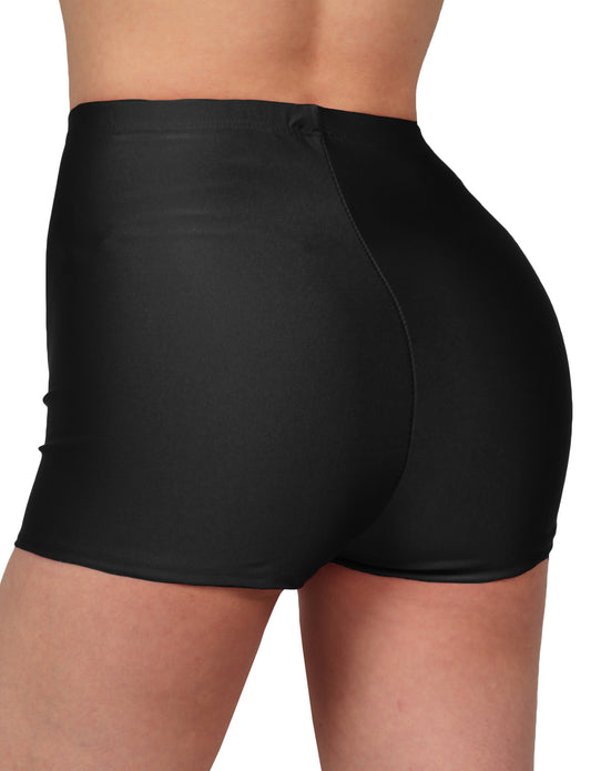 SEXY SHORTS METALLIC/SATIN SPANDEX HOT PANTS NEWP95 PLUS