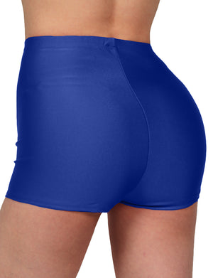 SEXY SHORTS METALLIC/SATIN SPANDEX HOT PANTS NEWP95 