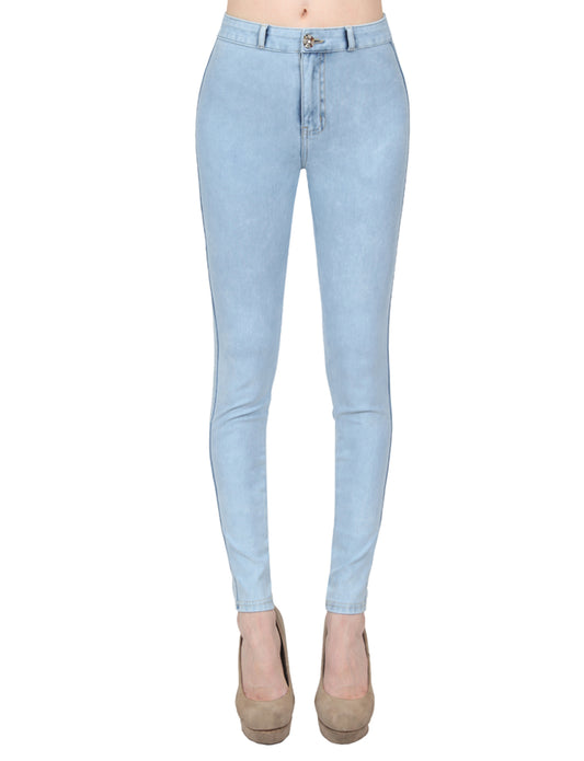 SOLID BASIC JEGGINGS NEWP96 