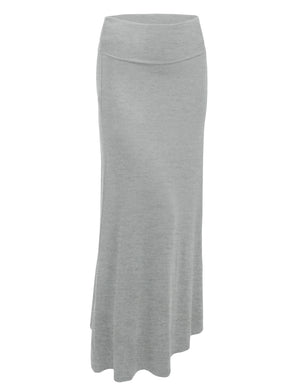 STRETCHY PREMIUM BASIC FOLDOVER JERSEY MAXI SKIRTS NEWSK05 