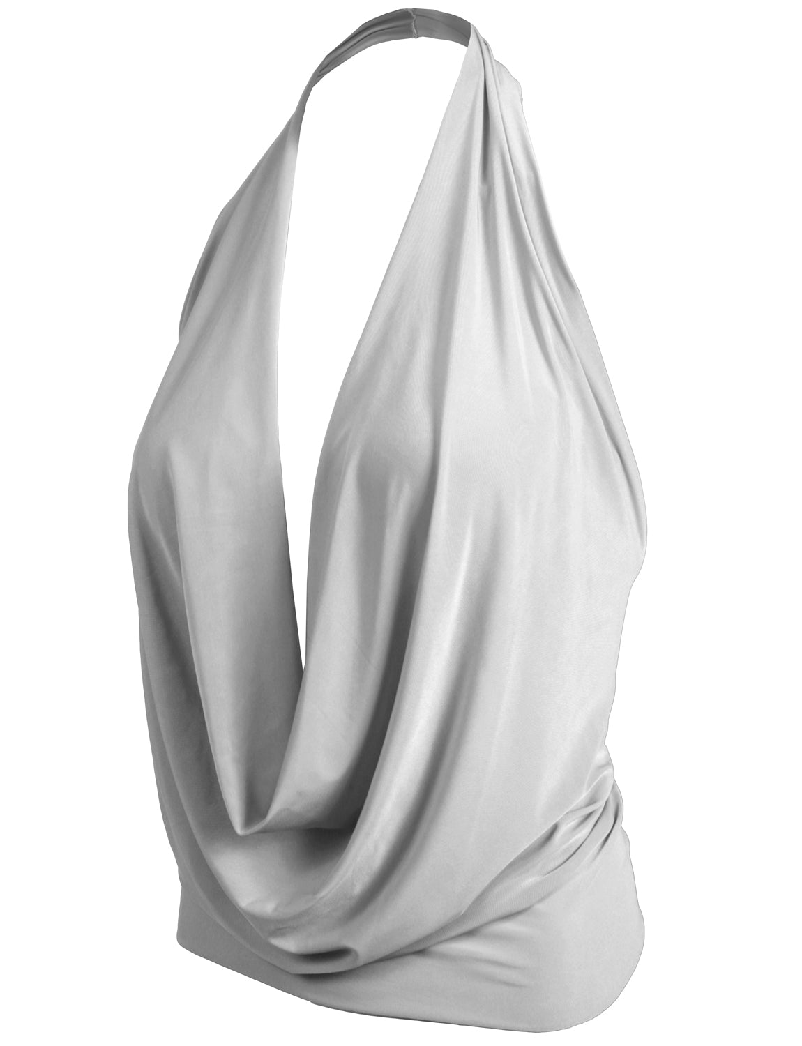 LIGHT WEIGHT LOW CUT HALTER TOP NEWT07 