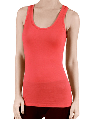 LIGHT WEIGHT CONTRAST INNER BINDING RACERBACK TANK TOP NEWT117 