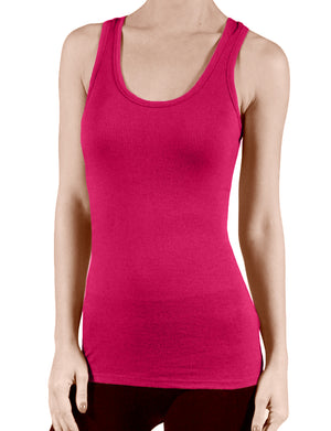 LIGHT WEIGHT CONTRAST INNER BINDING RACERBACK TANK TOP NEWT117 