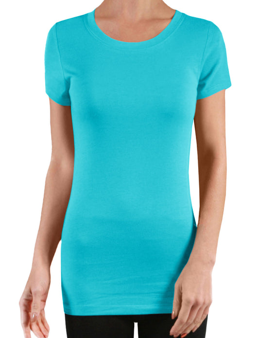 LIGHT WEIGHTSHORT SLEEVE CREW NECK T-SHIRTS NEWT129 