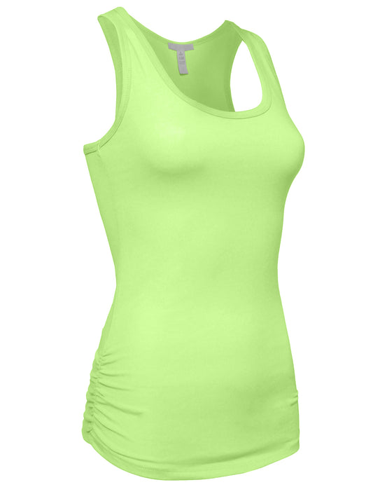 CASUAL ESSENTIAL RACERBACK TANK TOP NEWT14