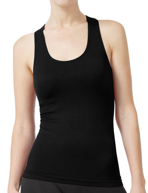 BASIC RIBBED RACERBACK TANK TOP NEWT26 