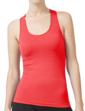 BASIC RIBBED RACERBACK TANK TOP NEWT26 