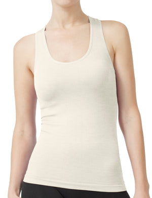 BASIC RIBBED RACERBACK TANK TOP NEWT26 