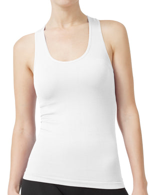 BASIC RIBBED RACERBACK TANK TOP NEWT26 